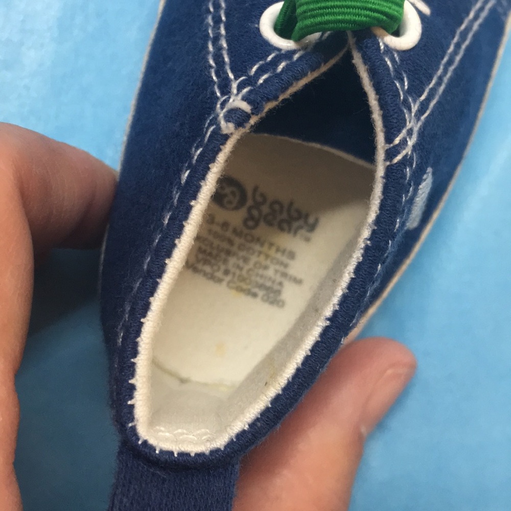 Baby Gear baseball shoes baby walkers blue 3-6 m - Picture 7 of 8